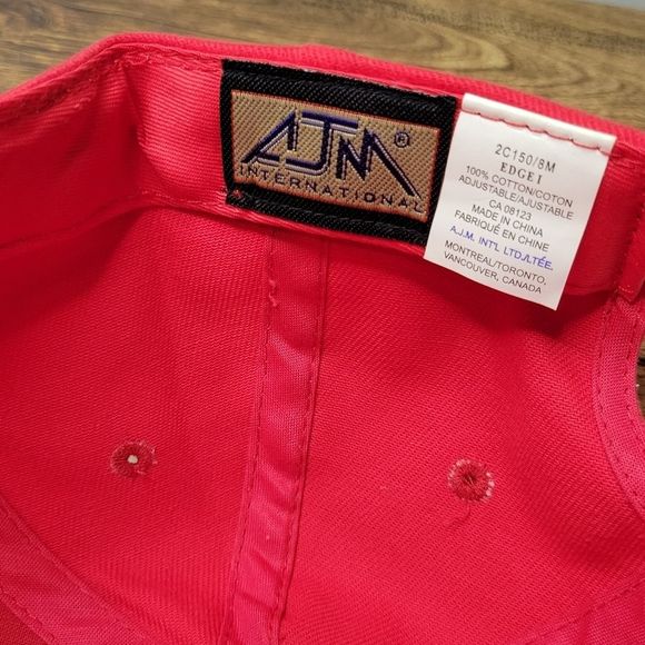 Dodge Ram Tough Hat Red Adult Velcro Back - Picture 7 of 7